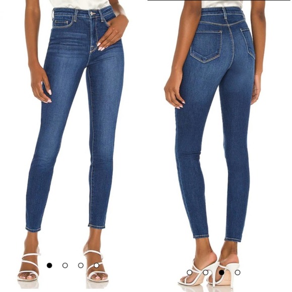 L'Agence ultra high-rise skinny jeans